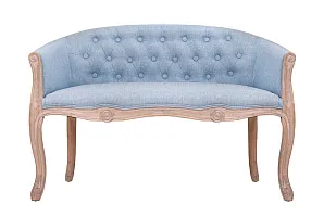 купить Дизайнерский двухместный диван Kandy Double Light Blue