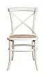 Стул ретро Cross Back White Ver.2 №0 в Москве