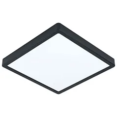 купить красивые 99271 Светодиодный накладной светильник FUEVA 5, 20,5W (LED), 285х285, H28, 2400lm, 3000K, IP44, сталь в интернет-магазине