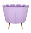 Низкое кресло ракушка Pearl Purple №3 в Москве