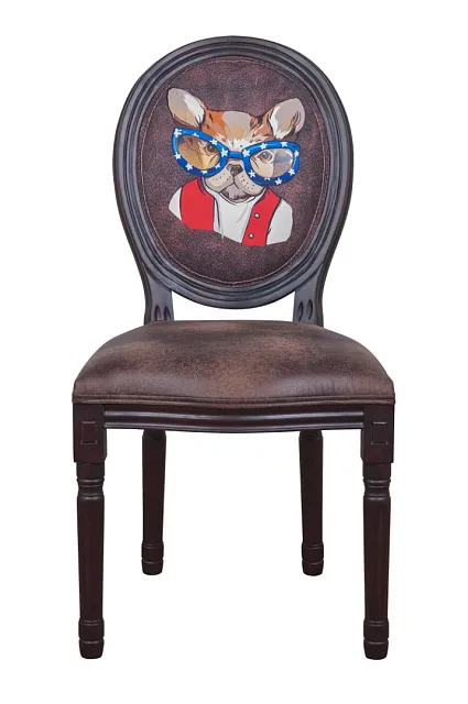 Стул Volker Brownie Bulldog Print в Москве Стул Volker Brownie Bulldog Print в Москве