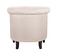 Низкое кресло Swaun Beige Velvet №3 в Москве