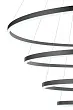 Люстра Orblaze 4 rings 1000 black №9 в Москве