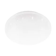 купить 900363 Настенно-потолочный светильник FRANIA-S, LED 18W, 1850lm, IP44, H55, ?310, сталь, белый/пластик с эффектом кристаллов, белый в интернет-магазине
