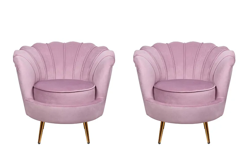 Комплект кресел ракушка Pearl Pink в Москве Комплект кресел ракушка Pearl Pink