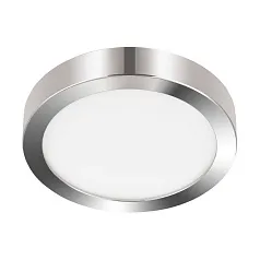 красивые 30892 Накладной светильник FUEVA 5, LED 20,5W, 2500lm, IP44, H28, ?285, сталь/пластик, белый/хром
