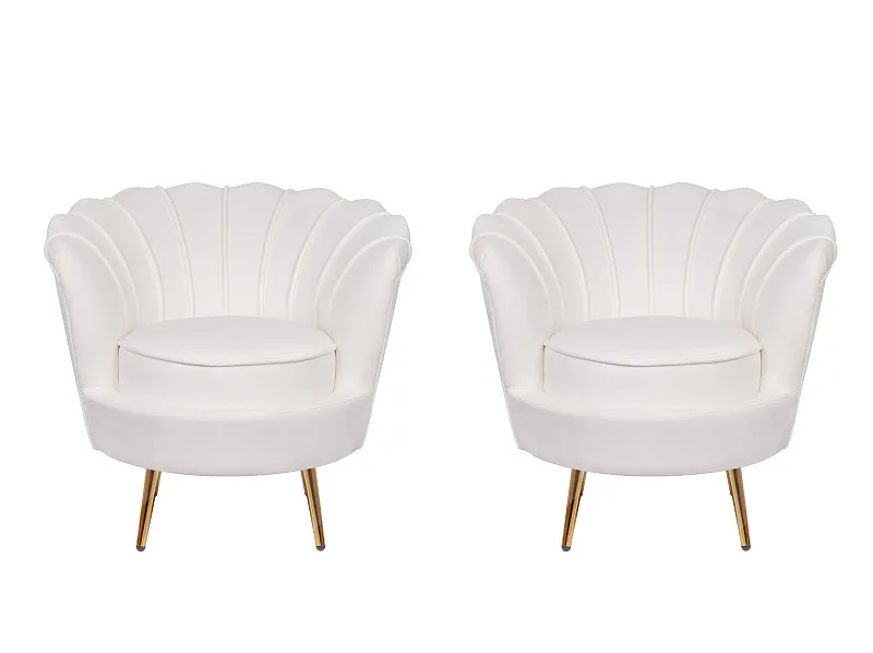 Комплект кресел ракушка Pearl Beige
