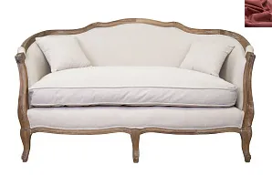 купить красивый Диван ампир Darcy 2 цвет красный