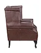 Каминное кожаное кресло Royal Brown №2 в Москве