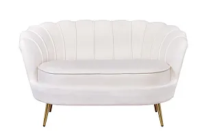стильный Диван ракушка Pearl Double Beige