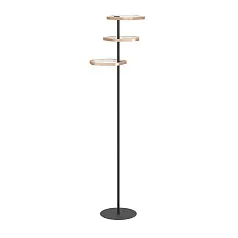 390509 Светодиодный торшер с регулировкой цветовой температуры ESTRELLA, 1X20W(LED), ?530, 2200-6500K, 3500lm, сталь, бронзовый, черный, белый