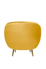 Мягкое кресло Small Benee Taupe в интерьере