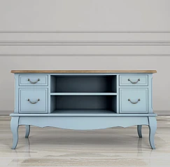 купить красивый Комод под TV "Leontina Blue" арт ST9328B в интернет-магазине