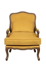 красивое Мягкое полукресло с подлокотниками Nitro Yellow