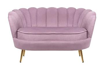 стильный Дизайнерский двухместный диван Pearl Double Pink на заказ