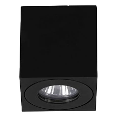 купить стильные 901029 Уличный потолочный светильник TORRECOLA, 1X35W (GU10), IP44, H85, алюминий, пластик, чёрный/прозрачное стекло