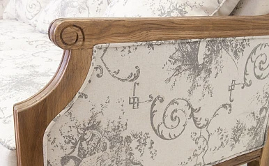 Диван с высокой спинкой для гостиниц Madesta в интерьере