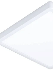 купить 99268 Светодиодный накладной светильник FUEVA 5, 20,5W (LED), 285х285, H28, 2400lm, 3000K, IP44, сталь