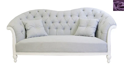 Французский диван Velina фиолетовый на заказ