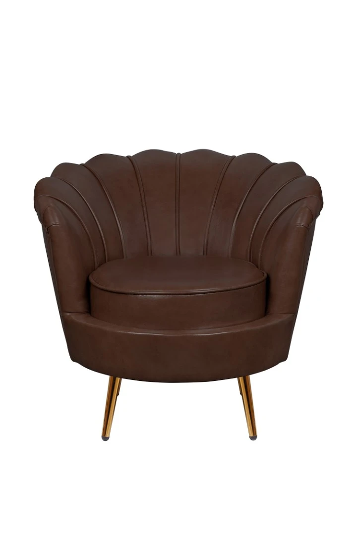 Низкое кресло ракушка Pearl Brown V2 в интернет-магазине