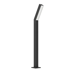 красивые 900993 Уличный напольный светильник UGENTO, 2X4,5W (LED), 960lm, 3000K, IP44, H7960, сталь, черный / пластик, белый