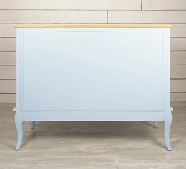 купить стильный Комод «Leontina Blue» на 4 ящика арт ST9315B