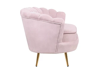 Диван ракушка Pearl Double Pink в интерьере