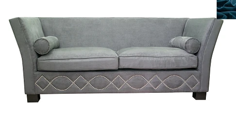 купить стильный Диван арт-деко Volte Blue цвет синий в интернет-магазине