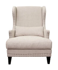 заказать Мягкое полукресло с подлокотниками Agon Beige в интернет-магазине
