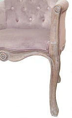 купить красивое Низкое кресло Kandy Pink Velvet в интернет-магазине