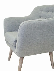 Низкое кресло Fuller Grey в интерьере