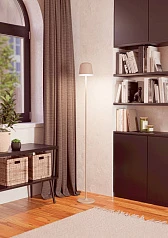 901752 Аккум. торшер сенсорн., димм. MANNERA-L, H1400, 4,3W(LED), IP54, 2400K, 3000K, 4000K, 440lm, алюминий, сталь, песочный/пластик, белый в интернет-магазине