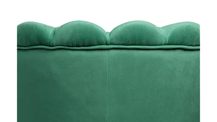 купить Кресло с пуфом ракушка Pearl Green V2