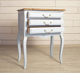 красивые Тумба "Leontina Blue" на 3 ящика арт ST9348B