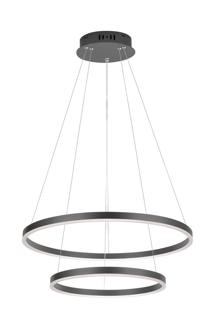 купить Люстра Orblaze 2 rings 600 black