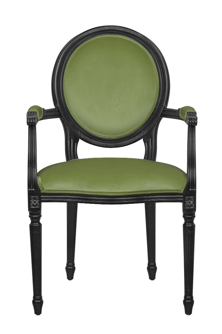 фото Мягкий стул с подлокотниками Delo Kora Arm Green