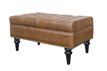 Банкетка Karo Brown leather