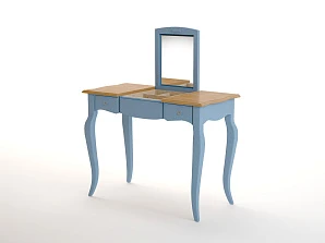 купить стильный Туалетный стол "Leontina Blue" арт ST9309B в интернет-магазине