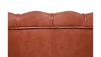 заказать Низкое кресло ракушка Pearl Brown на черных ножках