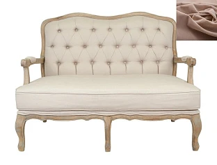 Прямой диван модерн Yareli цвет коричневый в интернет-магазине