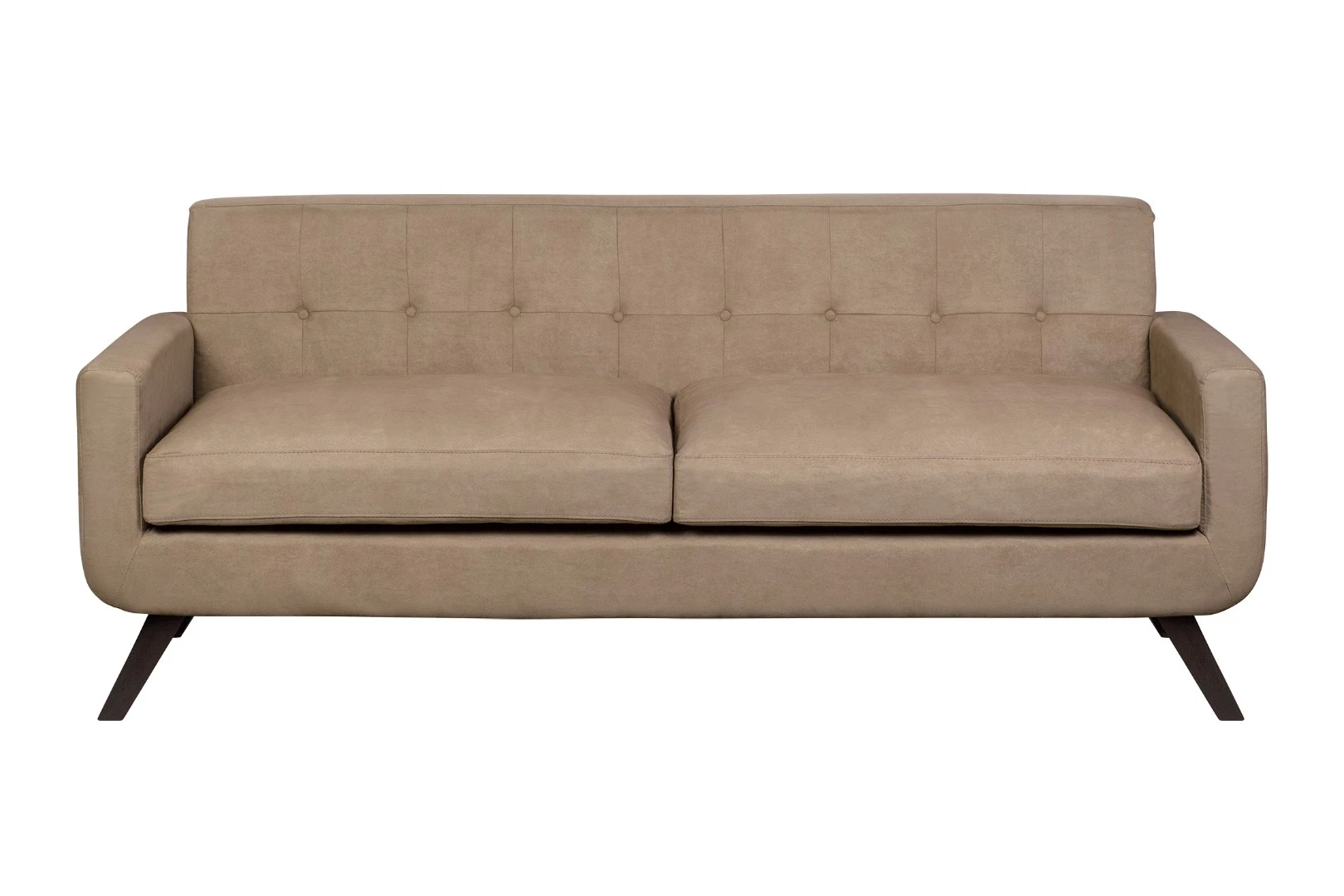 купить Диван скандинавский на ножках Uter коричневый в интернет-магазине