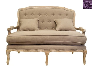 стильный Прямой диван модерн Yareli Brown фиолетовый на заказ