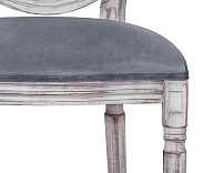 купить Дизайнерский обеденный стул модерн Volker Old Grey V3 в интернет-магазине