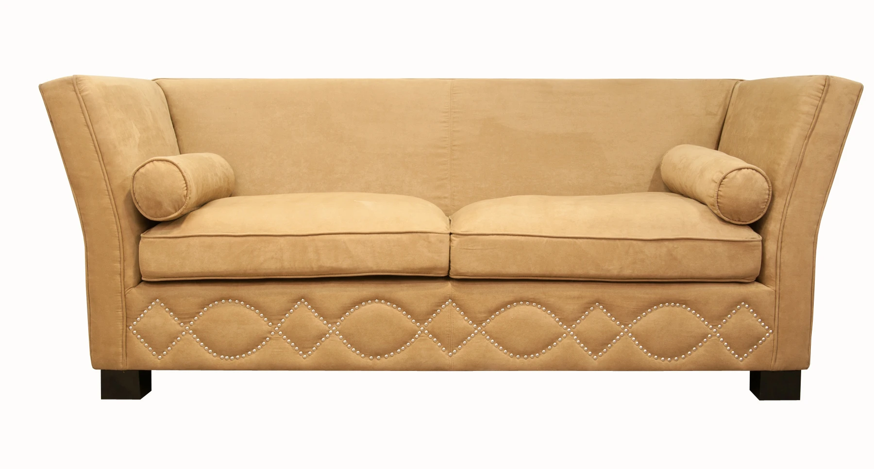 купить стильный Прямой диван 3 места арт-деко Volte коричневый в интернет-магазине