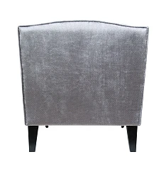 заказать Полукресло для камина Mart Rich цвет серый в интернет-магазине