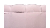 купить Низкое кресло ракушка Pearl розовый V2 на черных ножках