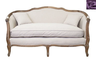 стильный Диван ампир Darcy 2 фиолетовый на заказ