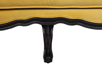 фото Двухместный дизайнерский диван Brody Double yellow