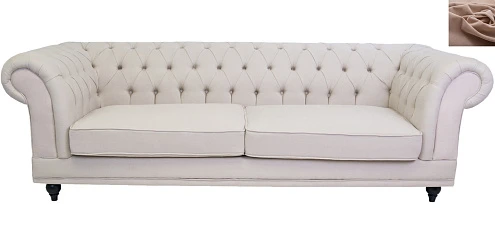 купить Диван мягкий арт-деко Neylan коричневый в интернет-магазине