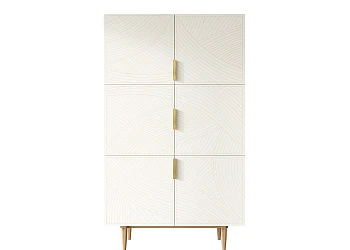 Большой комод с шестью дверками 